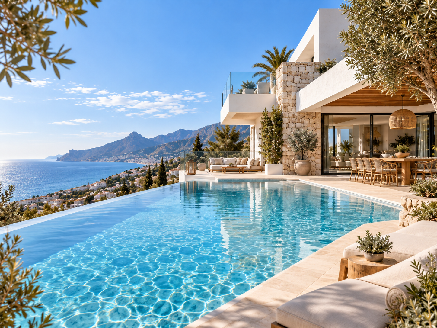 Piscina infinita