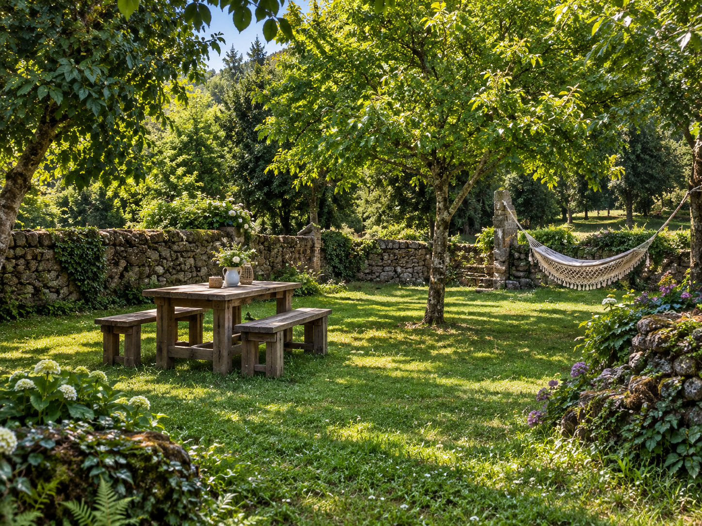 Jardín trasero