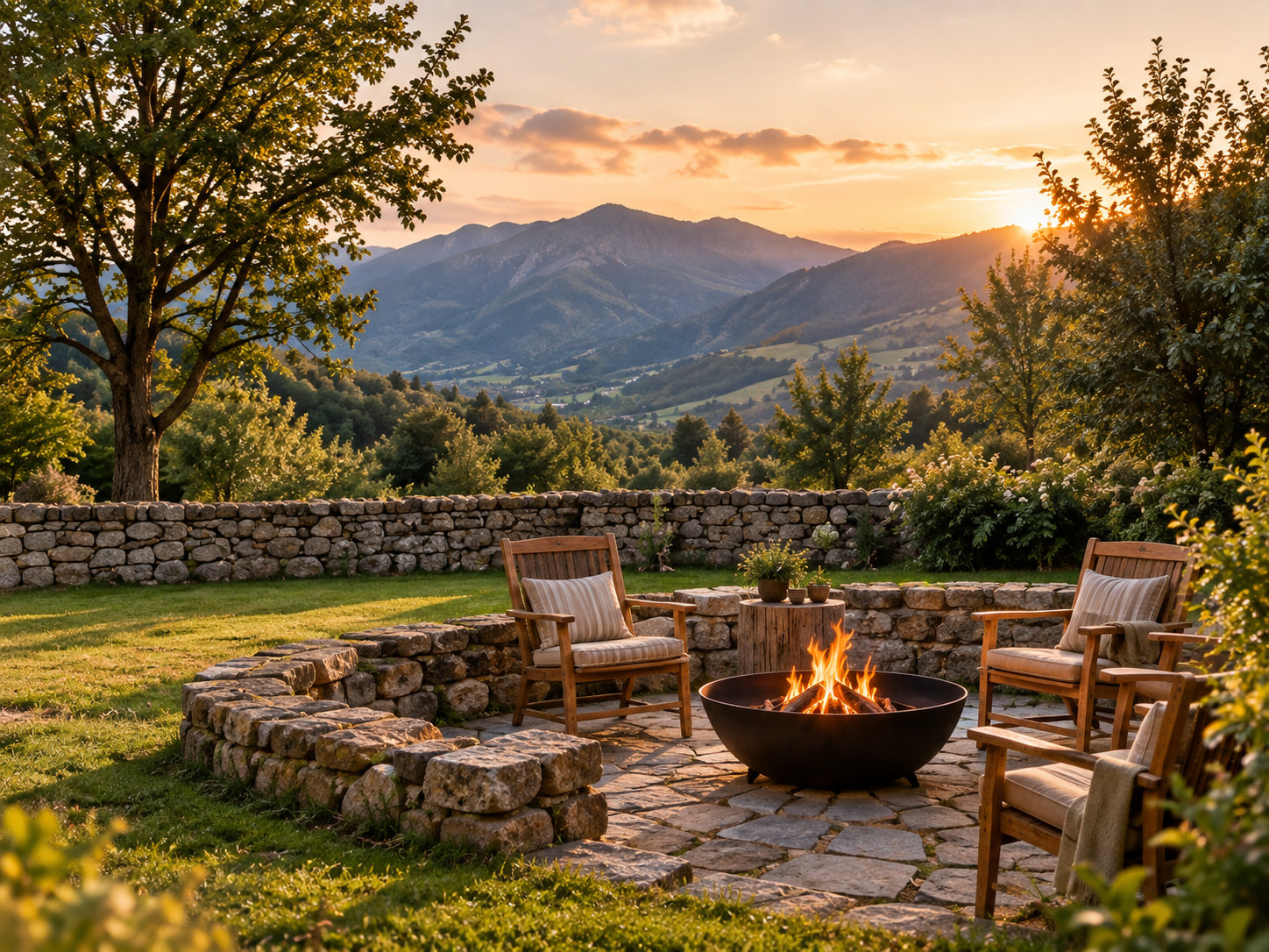 Jardin con vistas
