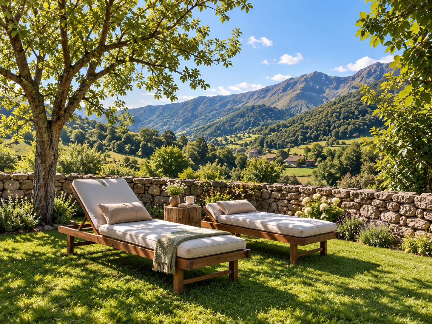 Jardin soleado